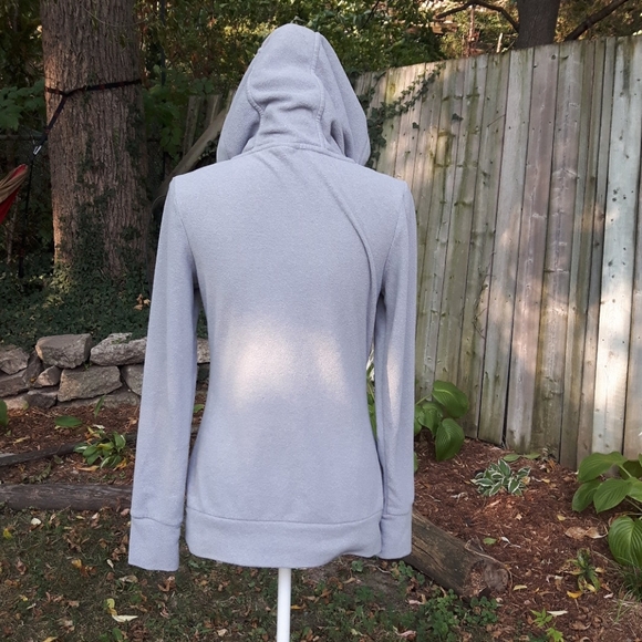 Size S Bench gray Fleese thumb hole hoodie sweater - Picture 5 of 12